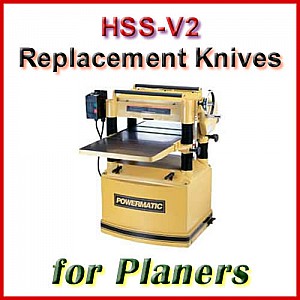 HSS Planer Knife Sets, sorted by Machine Manufacturer