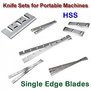 Blade Sets with Single Sharp Edge (HSS)