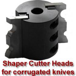 Cutter Heads for corrugated knives