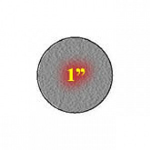 Spindle Diameter: 1''