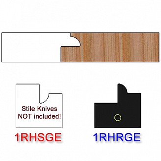 Rail Insert Knife Right Hand (RH) for Glass Doors Profile #1 (with eased Edges for Stain Relief) - (Single Knife) Rail Insert Knife Right Hand (RH) for Glass Doors Profile #1 (with eased Edges for Stain Relief) - (Single Knife)