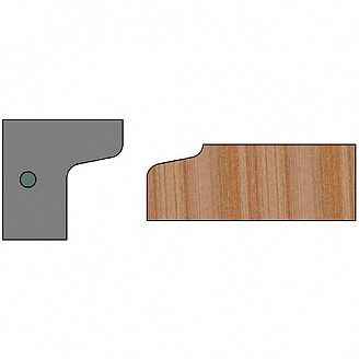 Single Door Edge Insert Knife, Profile #1, Left Hand (LH)