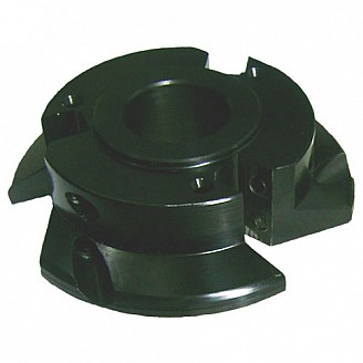 Door Edge Head without Inserts, Left Hand (LH), Bore: 1-1/4", Diameter: 6" Door Edge Head without Inserts, Left Hand (LH), Bore: 1-1/4", Diameter: 6"