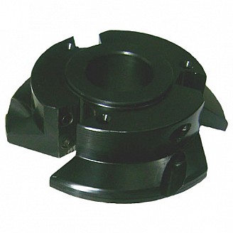Door Edge Head without Inserts, Right Hand (RH), Bore: 1-1/4", Diameter: 6" Door Edge Head without Inserts, Right Hand (RH), Bore: 1-1/4", Diameter: 6"