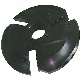 Raised Panel Cutter Head with 1-1/4" Bore, Left Hand (LH) (without Insert Knives)