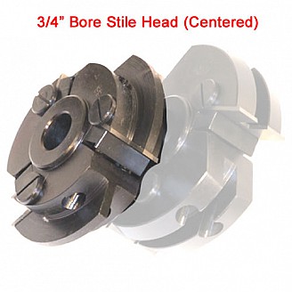 Left Hand (LH) Stile Cutter Head with 3/4" Bore (without Insert Knives) Left Hand (LH) Stile Cutter Head with 3/4" Bore (without Insert Knives)