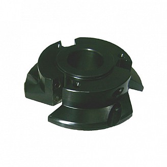 Door Edge Head without Inserts,Right Hand (RH), Bore: 1-1/4", Diameter: 4-1/2" Door Edge Head without Inserts,Right Hand (RH), Bore: 1-1/4", Diameter: 4-1/2"