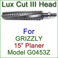 Lux Cut III Head for GRIZZLY 15'' Planer, Model G0453Z