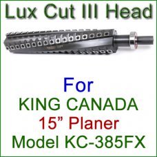 Lux Cut III Head for KING CANADA 15'' Planer, Model KC-385FX