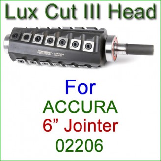 Lux Cut III Head for ACCURA 6'' Jointer, Model 02206