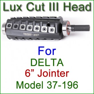 Lux Cut III Head for DELTA 6'' Jointer, Model 37-196