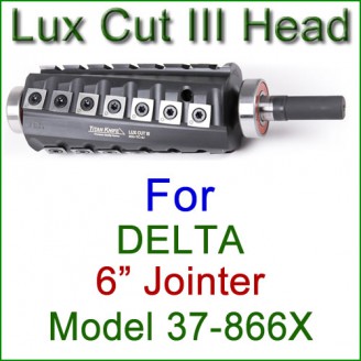 Lux Cut III Head for DELTA 6'' Jointer, Model 37-866X