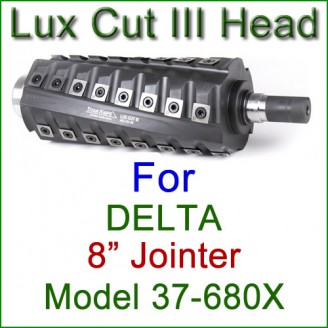 Lux Cut III Head for DELTA 8'' Jointer, Model 37-680X