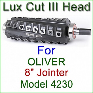 Lux Cut III Head for OLIVER 8'' Jointer, Model 4230 Lux Cut III Head for OLIVER 8'' Jointer, Model 4230