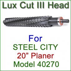 Lux Cut III Head for STEEL CITY 20'' Planer, Model 40270