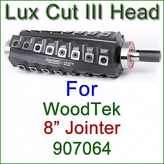 Lux Cut III Head for WOODTEK 8'' Jointer, Model 907064