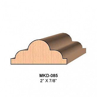 SINGLE Molding Knife for Astragal MWC-085 (Profile Width: 2'') for CORRUGATED Knife Systems