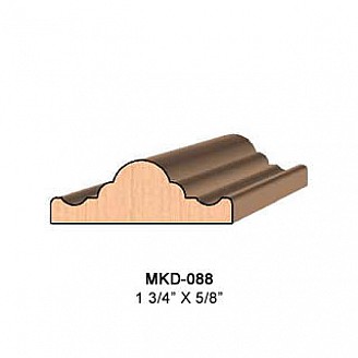 SINGLE Molding Knife for Astragal MWC-088 (Profile Width: 1-3/4'') for CORRUGATED Knife Systems