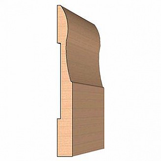 SINGLE Molding Knife for Baseboard MWC-101 (Profile Width: 5-1/2'') for Woodmaster and similar machines