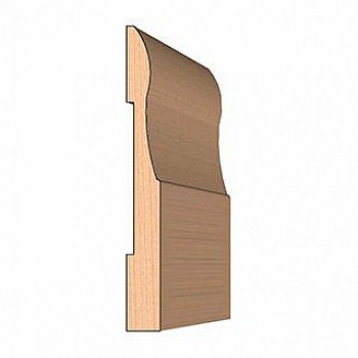 SINGLE Molding Knife for Baseboard MWC-102 (Profile Width: 5'') for Woodmaster and similar machines