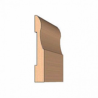 SINGLE Molding Knife for Baseboard MWC-104 (Profile Width: 4'') for Woodmaster and similar machines