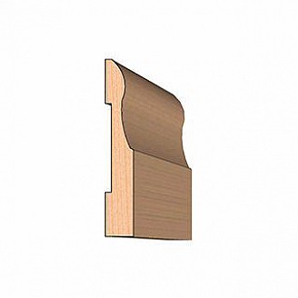 SINGLE Molding Knife for Baseboard MWC-105 (Profile Width: 3-1/2'') for Woodmaster and similar machines