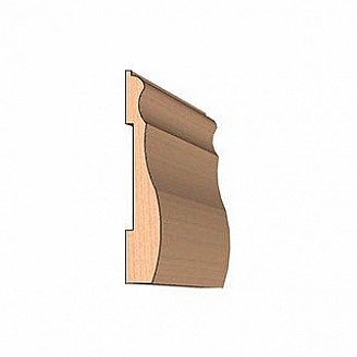 SINGLE Molding Knife for Baseboard MWC-115 (Profile Width: 3-1/2'') for CORRUGATED Knife Systems
