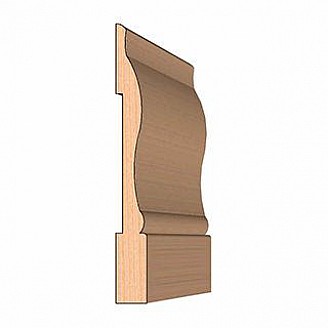 SET of 2 Molding Knives for Baseboard MWC-117 (Profile Width: 5'') for Williams&Hussey and similar machines SET of 2 Molding Knives for Baseboard MWC-117 (Profile Width: 5'') for Williams&Hussey and similar machines