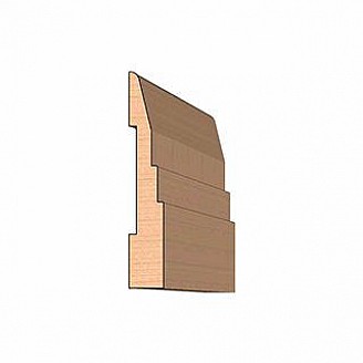 SINGLE Molding Knife for Baseboard MWC-130 (Profile Width: 3-1/2'') for Woodmaster and similar machines