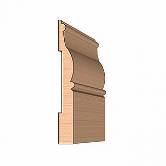 SINGLE Molding Knife for Baseboard MWC-133 (Profile Width: 4-1/2'') for Woodmaster and similar machines
