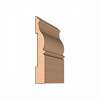 SINGLE Molding Knife for Baseboard MWC-134 (Profile Width: 4'') for Woodmaster and similar machines