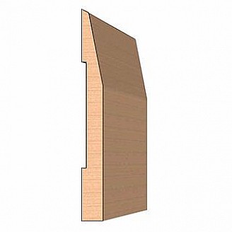 SINGLE Molding Knife for Baseboard MWC-136 (Profile Width: 5-1/2'') for Woodmaster and similar machines
