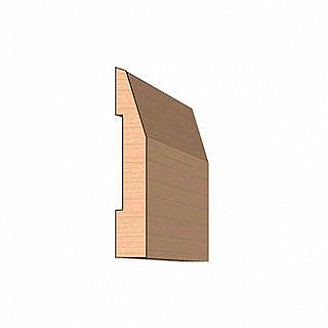 SINGLE Molding Knife for Baseboard MWC-140 (Profile Width: 3-1/2'') for Woodmaster and similar machines