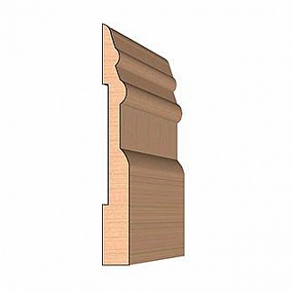 SINGLE Molding Knife for Baseboard MWC-147 (Profile Width: 5'') for Woodmaster and similar machines