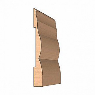 SINGLE Molding Knife for Baseboard MWC-152 (Profile Width: 5'') for Woodmaster and similar machines