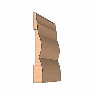 SINGLE Molding Knife for Baseboard MWC-153 (Profile Width: 4-1/2'') for Woodmaster and similar machines