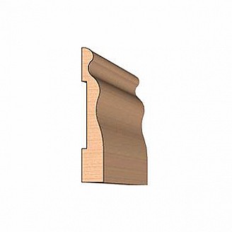 SINGLE Molding Knife for Baseboard MWC-160 (Profile Width: 3-1/2'') for CORRUGATED Knife Systems