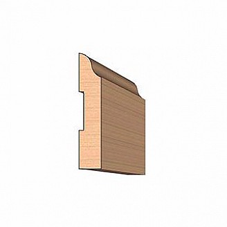 SINGLE Molding Knife for Baseboard WM-664 (Profile Width: 3'') for Woodmaster and similar machines