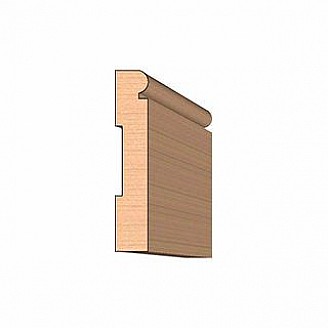 SINGLE Molding Knife for Baseboard WM-752 (Profile Width: 3-1/2'') for Woodmaster and similar machines