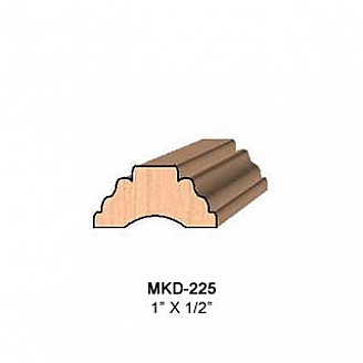 SET of 2 Molding Knives for Batten MWC-225 (Profile Width: 1'') for Williams&Hussey and similar machines