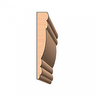 SINGLE Molding Knife for Casing MWC-245 (Profile Width: 4'') for Woodmaster and similar machines