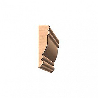 SINGLE Molding Knife for Casing MWC-248 (Profile Width: 2-1/2'') for Woodmaster and similar machines