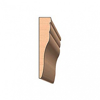 SINGLE Molding Knife for Casing MWC-286 (Profile Width: 3-1/2'') for Woodmaster and similar machines