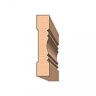 SINGLE Molding Knife for Casing WM-2010 (Profile Width: 3-5/8'') for Woodmaster and similar machines