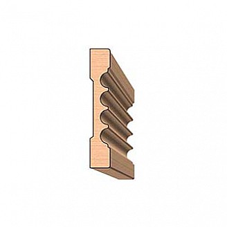 SINGLE Molding Knife for Casing WM-2011 (Profile Width: 3'') for Woodmaster and similar machines