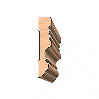 SINGLE Molding Knife for Casing WM-2012 (Profile Width: 3-1/2'') for Woodmaster and similar machines