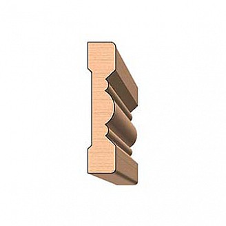 SINGLE Molding Knife for Casing WM-2014 (Profile Width: 3-5/16'') for Woodmaster and similar machines