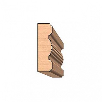SINGLE Molding Knife for Casing WM-2039 (Profile Width: 2-1/2'') for Woodmaster and similar machines