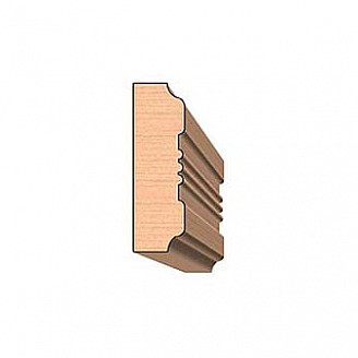 SINGLE Molding Knife for Casing WM-2057 (Profile Width: 2-1/2'') for Woodmaster and similar machines