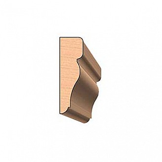 SINGLE Molding Knife for Casing WM-2093 (Profile Width: 2-1/2'') for Woodmaster and similar machines
